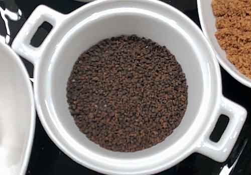 гранулированный черный чай