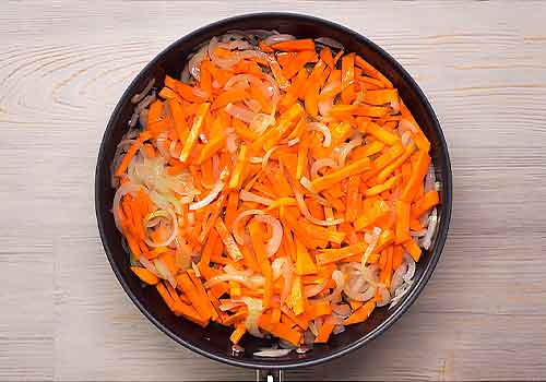 добавление моркови 