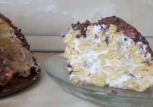 Торт муравейник без выпечки из печенья классический