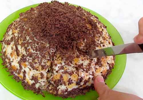 Торт муравейник без выпечки из печенья