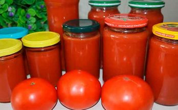 томатный соус на зиму с перцем
