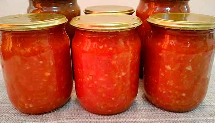 Томатный соус на зиму из помидоров