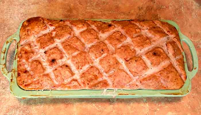 Мясной хлеб в духовке классический с фото